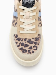 AllSaints Brown Vix Multi Sneakers - Image 4 of 5