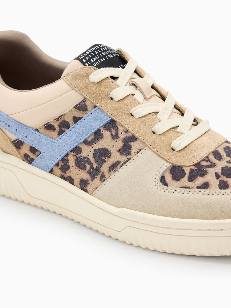 AllSaints Brown Vix Multi Sneakers - Image 5 of 5