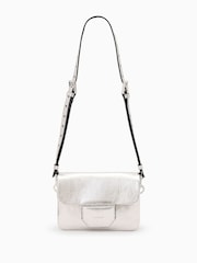 AllSaints Grey Jupiter Cross-Body Bag - Image 1 of 1