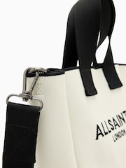 AllSaints White Izzy Mini Tote Bag - Image 5 of 6