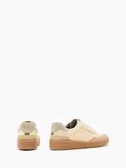 AllSaints Cream Regan Mesh Low Trainers - Image 3 of 5