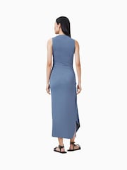 AllSaints Blue Rivi Dress - Image 2 of 7