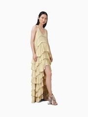 AllSaints Cream Cavarly Dress - Image 2 of 8