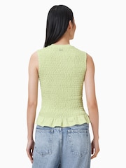 AllSaints Green Ode 100% Organic Cotton Tank - Image 5 of 6