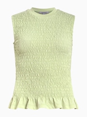 AllSaints Green Ode 100% Organic Cotton Tank - Image 6 of 6