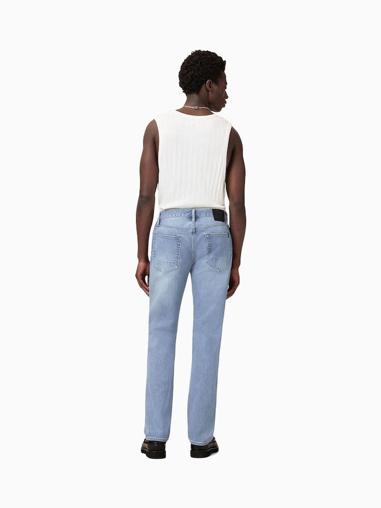 AllSaints Blue Light Iggy Jeans - Image 2 of 10