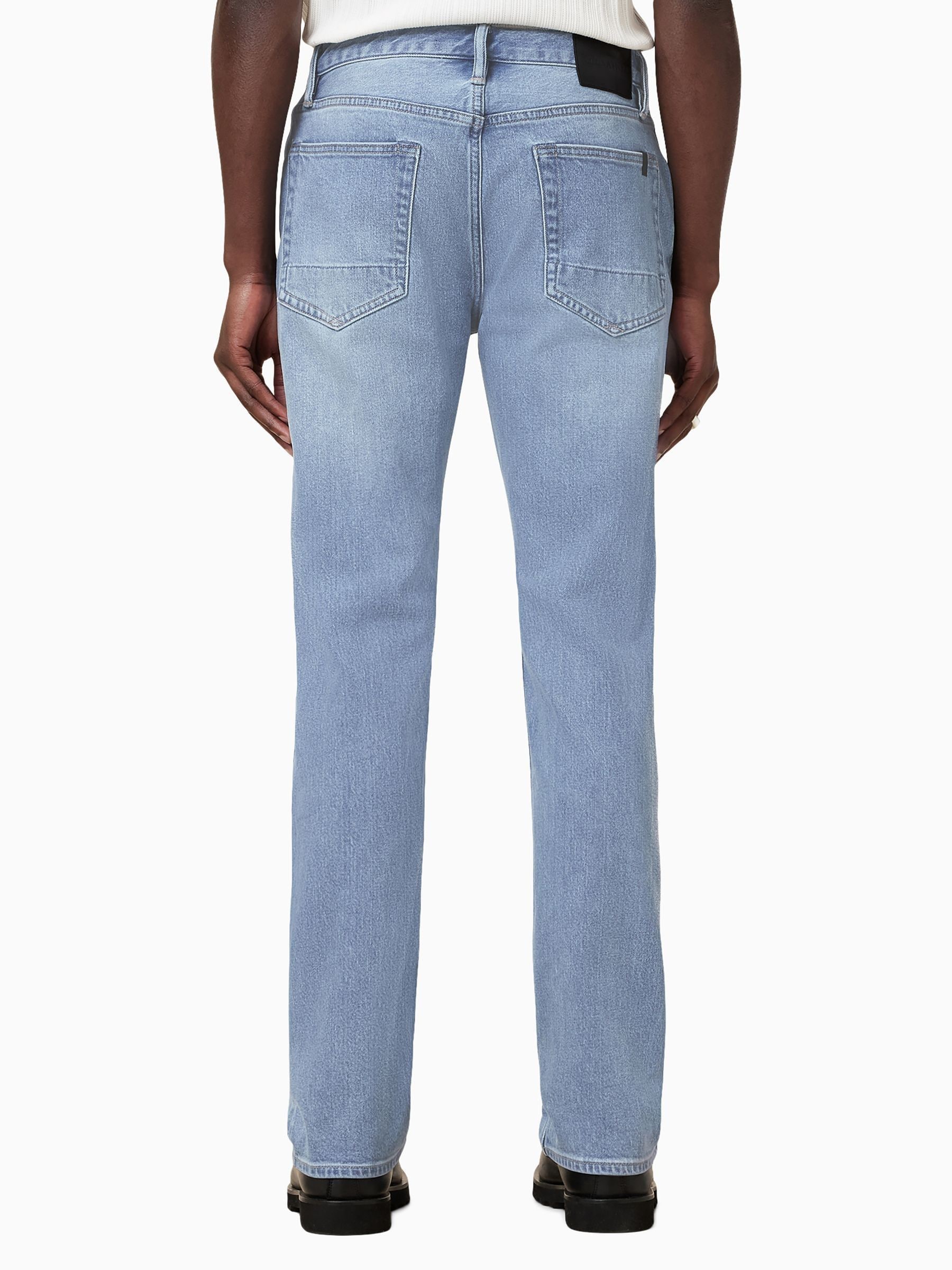 Buy AllSaints Blue Light Iggy Black Slim Fit Jeans from Next USA