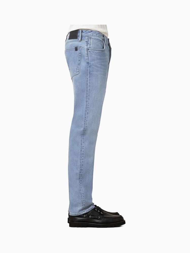 AllSaints Blue Light Iggy Jeans - Image 7 of 10