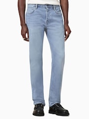 AllSaints Blue Light Iggy Jeans - Image 9 of 10