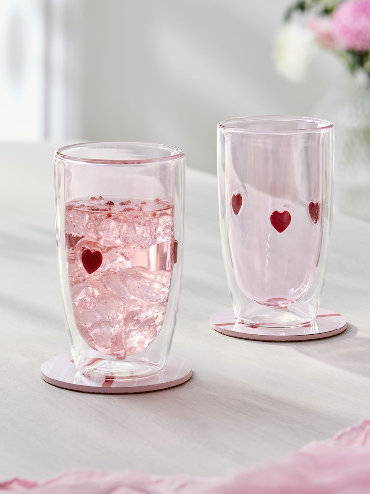 Double Walled Tumbler Glasses - صورة 1 من 4 Double Walled Tumbler Glasses - صورة 1 من 4