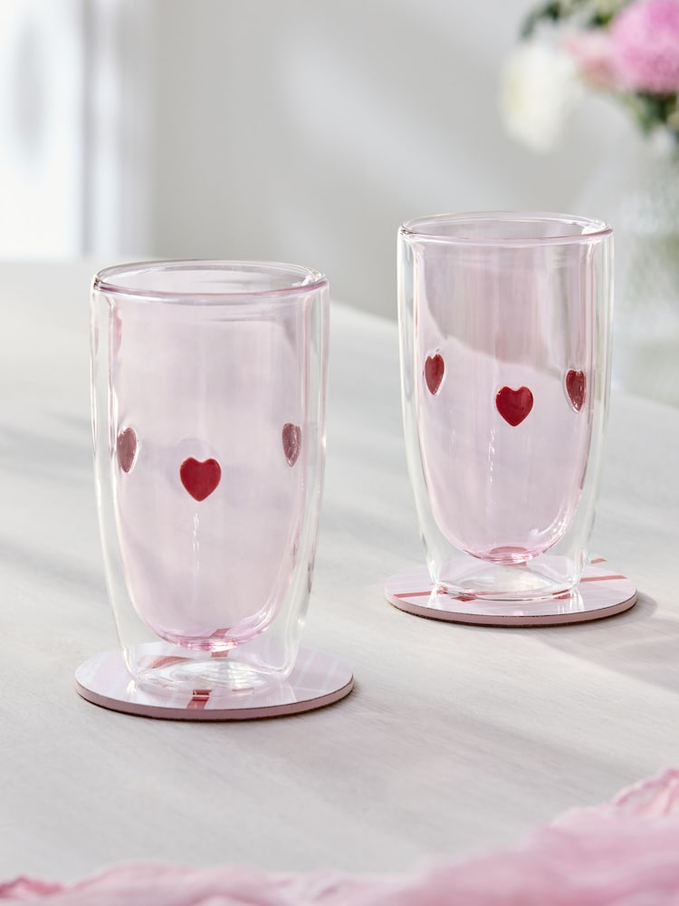 Double Walled Tumbler Glasses - صورة 2 من 4 Double Walled Tumbler Glasses - صورة 2 من 4