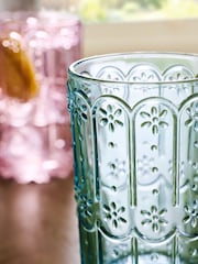 Set of 4 Multi Maisie Floral Tumbler Glasses - Image 2 of 3