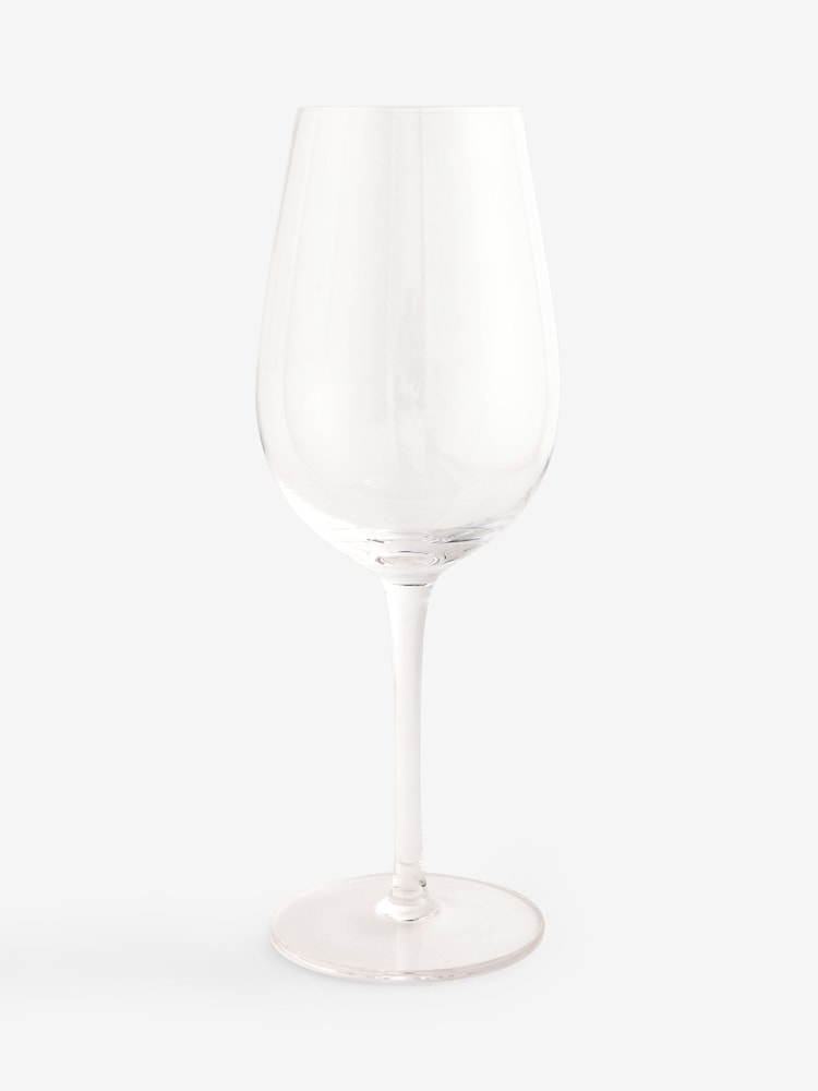 Set of 4 Clear Nova Crystal Glasses White Wine - Image 3 of 3 Set of 4 Clear Nova Crystal Glasses White Wine - Image 3 of 3