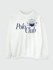 Brands In White Lotus Polo Club Women White Sweatshirt - Image 3 of 4