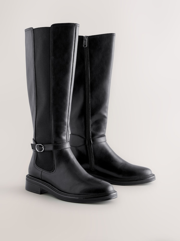 črna - Jahalni gležnjarji z zaponko Forever Comfort® - Slika 2 iz 5