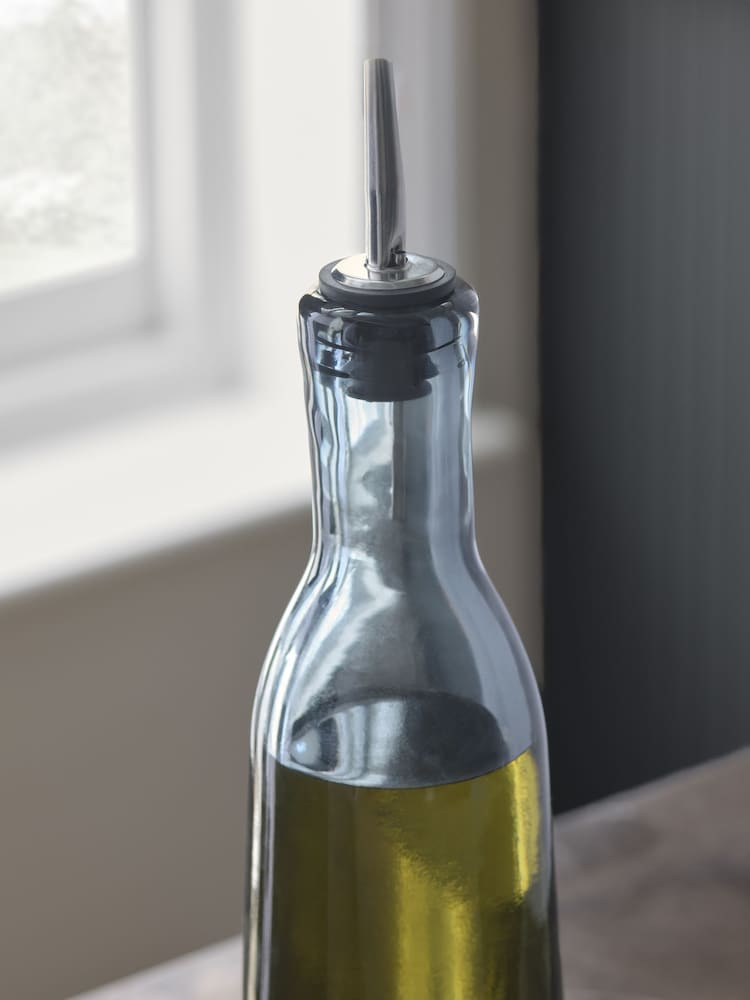 Grey Glass N. Premium Oil Bottle - Image 2 of 3 Grey Glass N. Premium Oil Bottle - Image 2 of 3