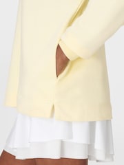 Sweaty Betty Yellow Revive Longline Hoodie - Image 5 of 7