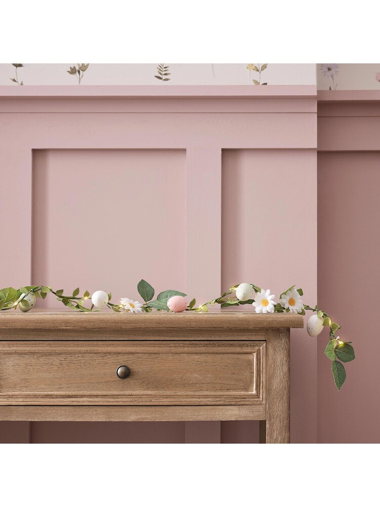 Lights4fun 2.3m Easter Egg Micro Light Garland - Image 2 of 6