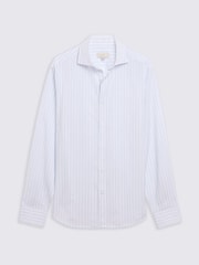 MOSS Blue Sky Bengal Stripe Shirt - Image 5 of 5