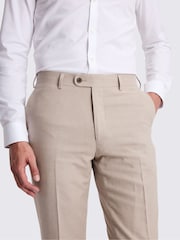 MOSS Natural Tailored Fit Trousers - Image 3 of 3