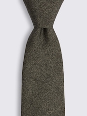 MOSS Green Bottinelli Silk Semi-Plain Tie - Image 2 of 2