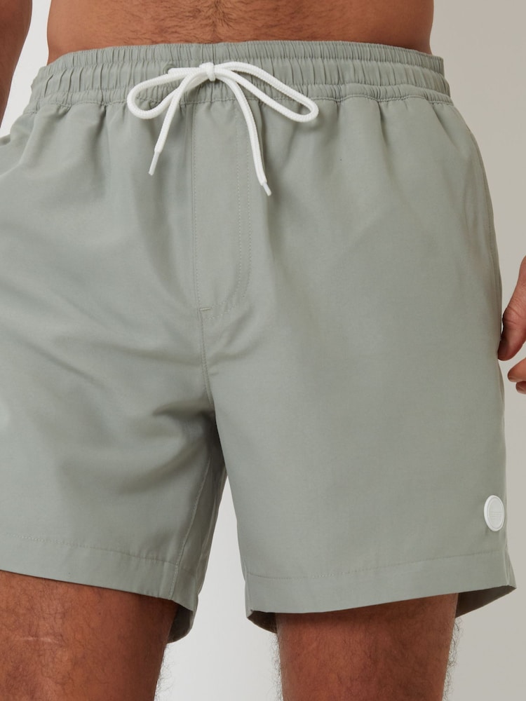 Threadbare Light Green Swim Shorts 2 Pack - Image 5 of 5 Threadbare Light Green Swim Shorts 2 Pack - Image 5 of 5