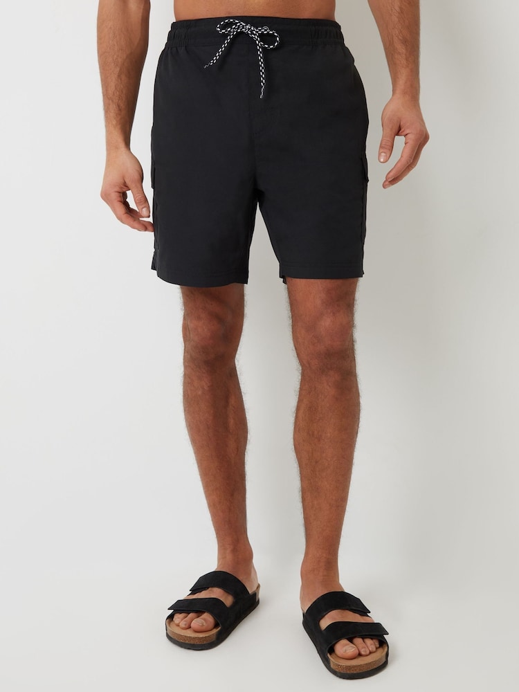 Threadbare Green Swim Shorts 2 Pack - Image 2 of 5