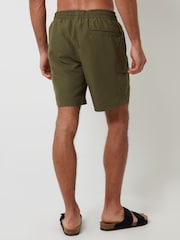 Threadbare Green Swim Shorts 2 Pack - Image 3 of 5