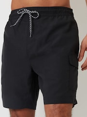 Threadbare Green Swim Shorts 2 Pack - Image 5 of 5