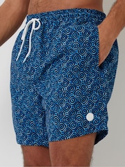 Threadbare Blue Swim Shorts 3 Pack - Image 5 of 5