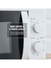 Swan White 20L 700W Microwave - Image 2 of 6