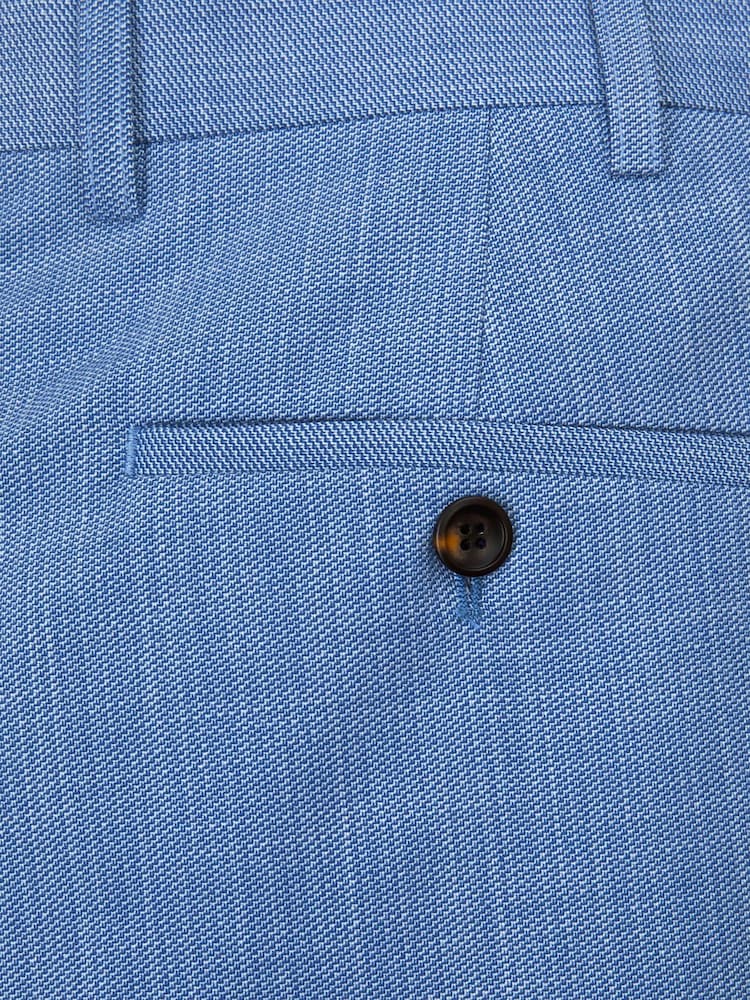 Skopes Blue Tapered Fit Redding Suit Trousers - Image 3 of 3