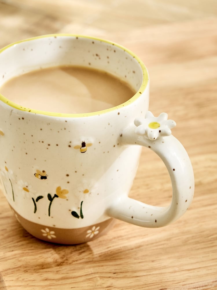 Natural Maisie Floral Print Mug - Image 2 of 4
