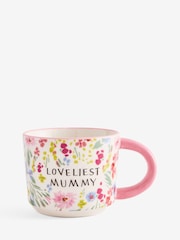 Floral Loveliest Mummy Mug - 3 paveikslėlis iš 3