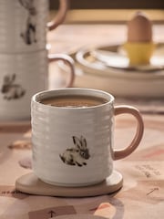 Set of 4 Natural Bunny Stacking Mugs - Image 3 of 4