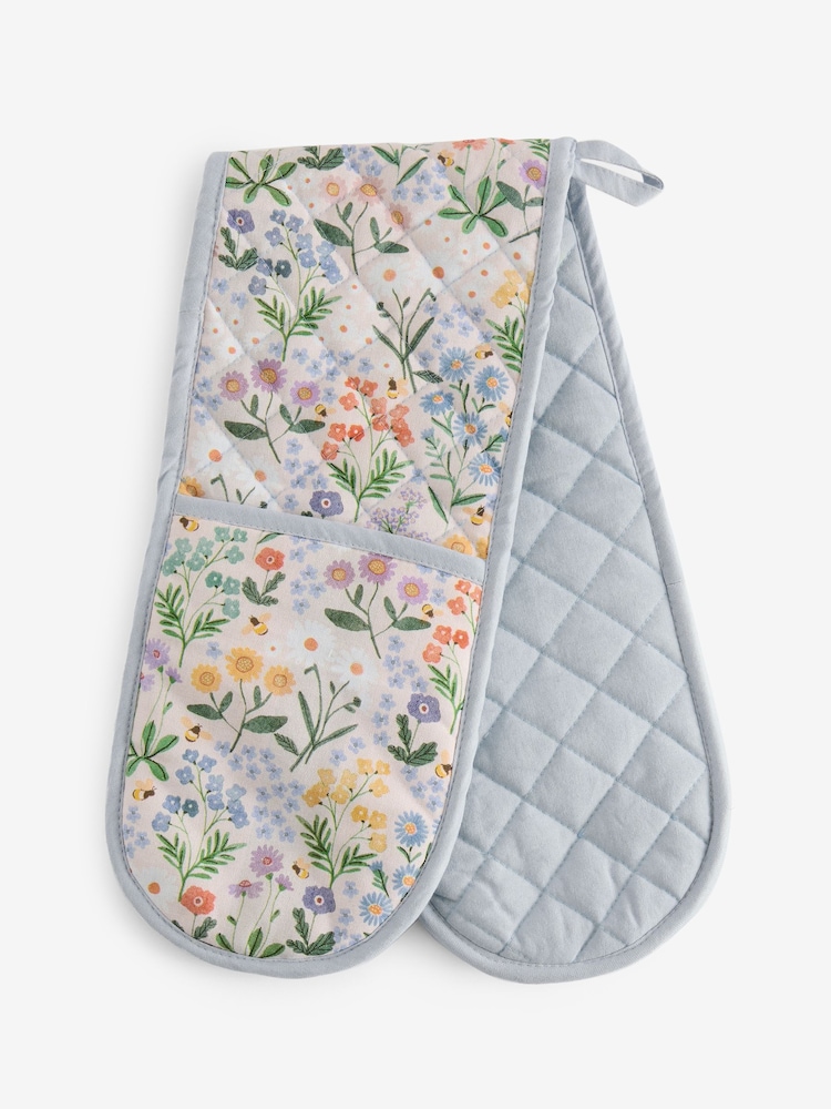 Multi Maisie Floral Oven Gloves - Image 4 of 4