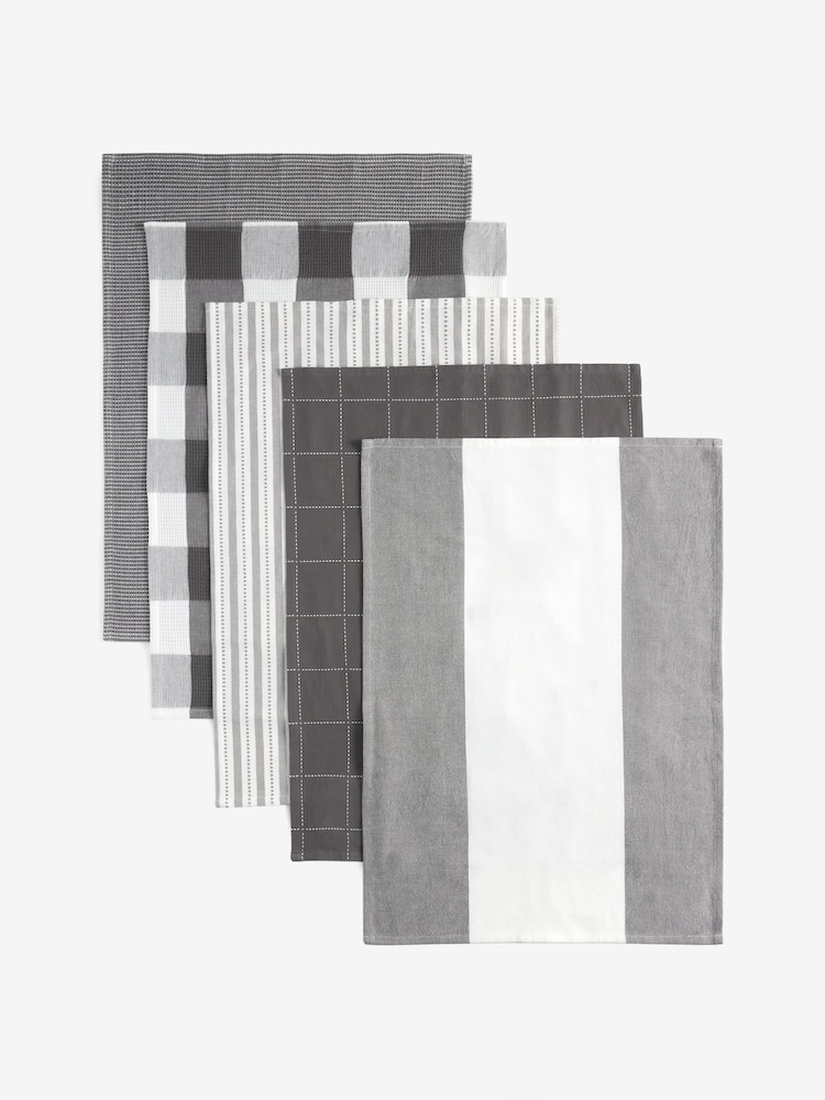 5 austu virtuves dvieļu komplekts - Attēls 4 no 4