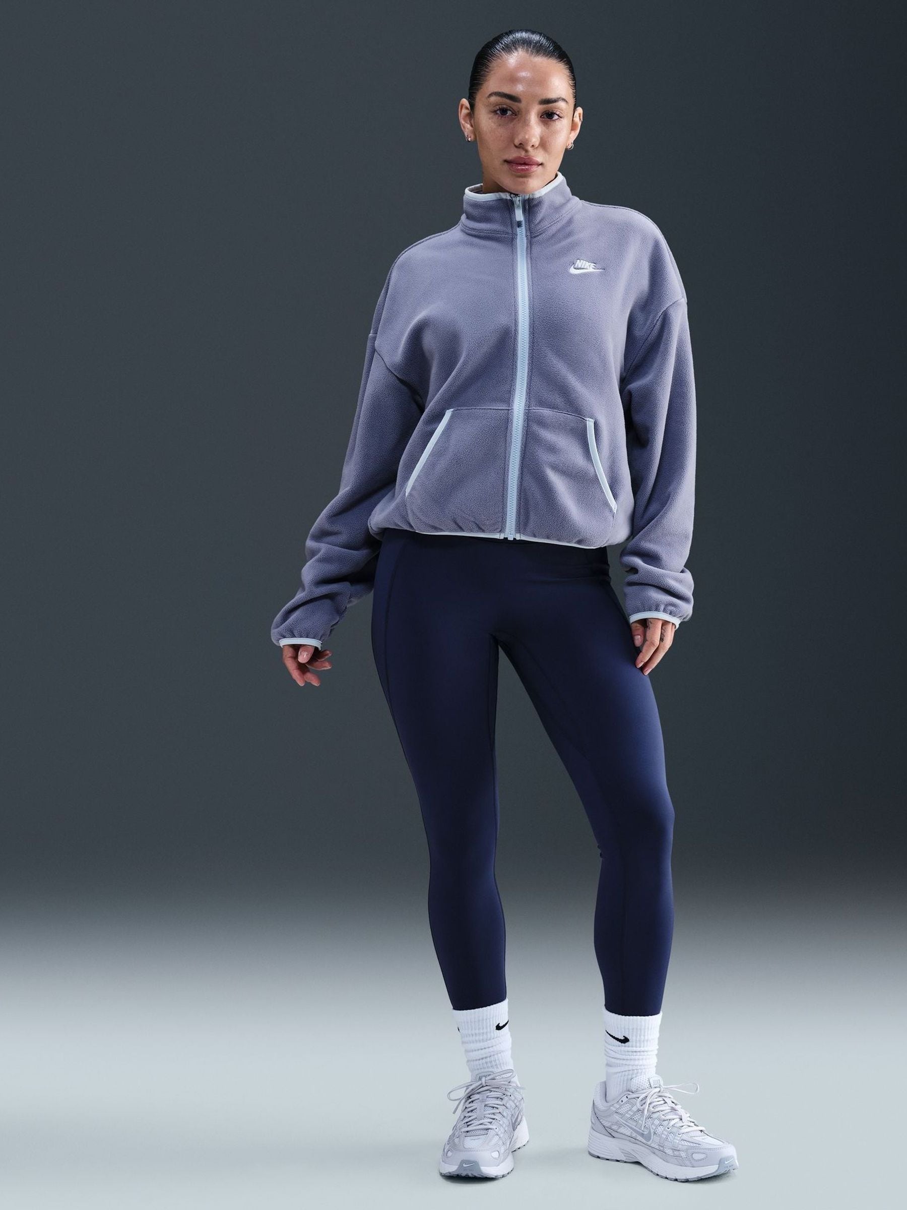nike tights and jacket