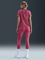 Nike Beet Pink Swift Dri-FIT Short-Sleeve Running Top - Image 3 of 5