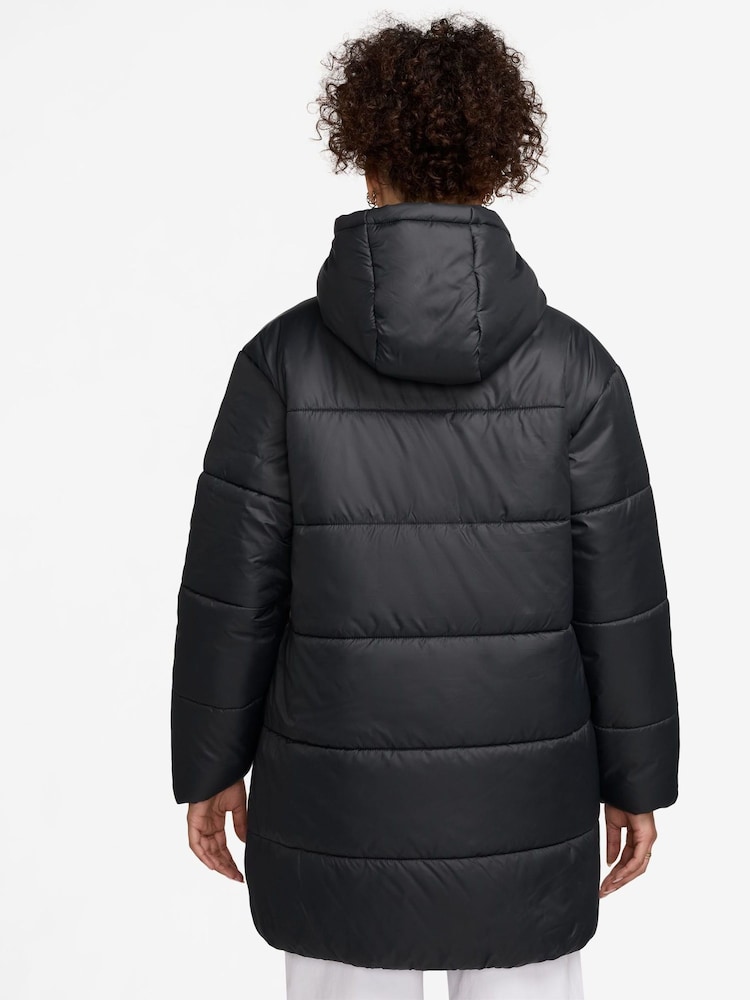Nike Black Sportswear Classic Therma-FIT Coat - Image 2 of 3