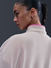 Pink Silt - Nike Sportswear Club Fleece Loose Cozy Track Jacket - Bild 5 von 5