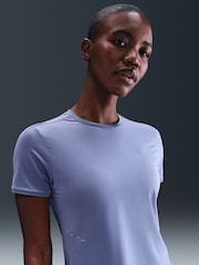 Nike World Indigo Blue Swift Dri-FIT Short-Sleeve Running Top - Image 4 of 5