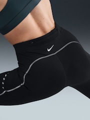 Nike Black Swift Therma-FIT ADV High-Waisted 7/8 Reflective Running Leggings - Image 4 of 6