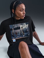 Nike Black Basketball Graphic T-Shirt - Image 5 of 6
