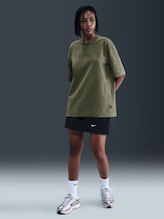 Nike Brown Sportswear Short Sleeve T-Shirt - Image 1 of 5