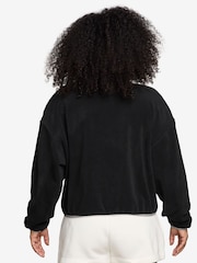 Schwarz - Nike Sportswear Club Fleece Loose Cozy Track Jacket - Bild 2 von 3