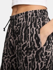 Nike Black Oversized Phoenix Fleece Animal Print Joggers - Image 3 of 3