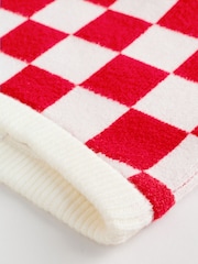 Red Santa Checkerboard Christmas Baby Jumper and Legging Set (0mths-2yrs) - Image 13 of 16
