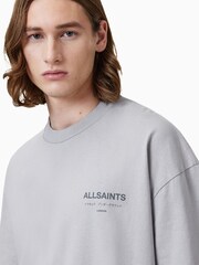 AllSaints Underground Crew 100% Organic Cotton T-Shirt - صورة 4 من 8