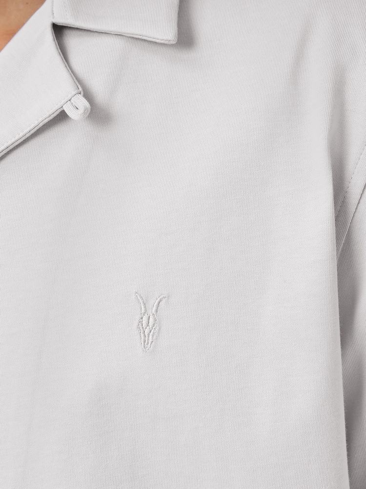 AllSaints Grey Hudson Shirts - Image 5 of 5